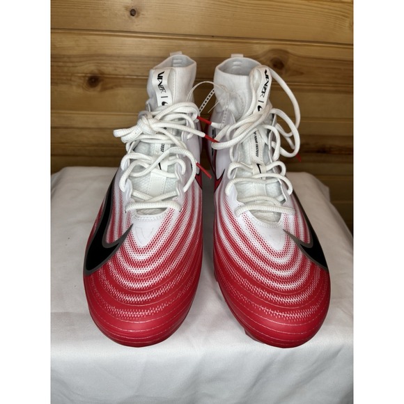 Nike Air Zoom Air Vapor Pro 1 Football Cleats White/Red Men 14.5‎ New FB3298-102 main image 8